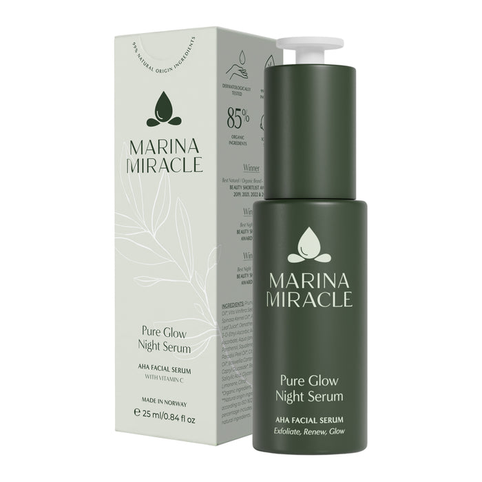 Hámlasztó éjszakai szérum - Pure Glow (Argan) Night Serum - 25 ml