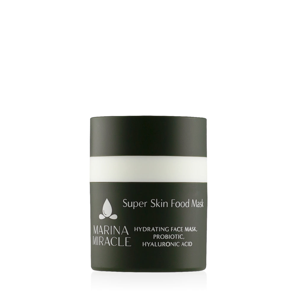 Hidratáló és feszesítő arcmaszk hialuronsavval - Super Skin Food Mask